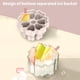 thumbnail image 4 of Moldes reutilizables para paletas de 7 cavidades | Máquina para hacer helados y sorbetes de fácil liberación | Moldes de hielo caseros de silicona de grado alimenticio con palitos, 4 of 6