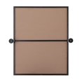 thumbnail image 2 of Elegant Kitchen and Bath Amoura 24X30 Pivot Mirror In Black, 2 of 15
