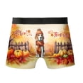 thumbnail image 2 of Happy Thanksgiving Beagle Give Thanks Fall Beanie Scarf Welcome All Over Print Boxer Briefs Underwear for Men Dad Beagles Dog Lover Gifts Idea - 00020, 2 of 6
