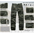 thumbnail image 2 of TRGPSG Men's Cargo Pants Outdoor Relaxed Fit Hiking Pants with Multi-Pockets 29, 2 of 7