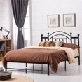 thumbnail image 2 of Hodedah Complete Metal Queen-Size Bed with Headboard-Footboard in Black Finish, 2 of 4