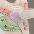 thumbnail image 6 of Huowey Baby Shoes Lightweight Casual Breathable Sneakers Light-Up Shoes Lace Up Walking Flat Slip On Walker Shoe,Pink,24, 6 of 6