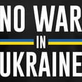 thumbnail image 3 of CafePress - No War In Ukraine Women's V Neck Dark T Shirt - Women's V-Neck Dark T-Shirt, 3 of 4