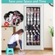 thumbnail image 3 of 28 bolsillos grandes que cuelgan sobre la puerta zapatero compatible con la puerta del armario almacenamiento malla zapatero colgador-c, 3 of 3