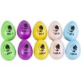 thumbnail image 1 of Toca Egg Shaker - Rainbow, 10 Pack, 1 of 2