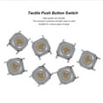 thumbnail image 3 of SMD Micro Switch, Tactile Push Button 200Pcs Brass 4x4x1.5 Small Light Touching  for Digital Instruments, 3 of 7