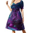 thumbnail image 2 of Robe Sans Manches Nébuleuse pour Femmes Été 2024 Longue Robe Vêtements Féminins Robes à Manches Longues, 2 of 5