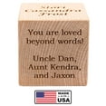 thumbnail image 4 of Palmetto Wood Shop Personalized Baby Birth Wooden Block, Gifts for Newborns, New Baby, 4 of 10
