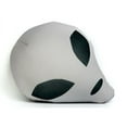 thumbnail image 3 of Grey Alien Character Head Microbead Throw Pillow Combo Pack 2 Pillows [Grey], 3 of 5