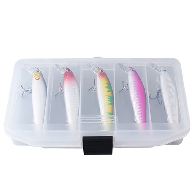 Cebo Pesca Wobbler Duro Artificial 5pcs 9cm 10g Hundimiento S para El La Trucha