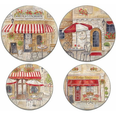 Range Kleen 5082 Round Burner Kovers, Paris Cafe