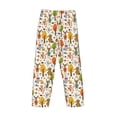 thumbnail image 5 of Goofa Animals Forest Printed Soft Pajama Pants for Men, Wide Leg Comfy Casual Lounge Yoga Pants-Medium, 5 of 9