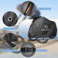 thumbnail image 7 of Bike Cover Outdoor Storage Waterproof 300D Oxford Fabric - Waterproof Bike Cover - E-Bike Cover - Outdoor Rainproof Bike Cover - Waterproof Mountain Bike Cover - With Keyhole and Storage Bag, 7 of 7