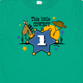 thumbnail image 4 of Inktastic Little Cowboy 1st Birthday Boys Baby T-Shirt, 4 of 5