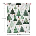 thumbnail image 6 of Christmas Bags Drawstring,White Christmas Tree Pattern Large Xmas Christmas Gift Bags,Reusable for Xmas and New Year Party Favors and Supplies,27.6" X 19.7", 6 of 6