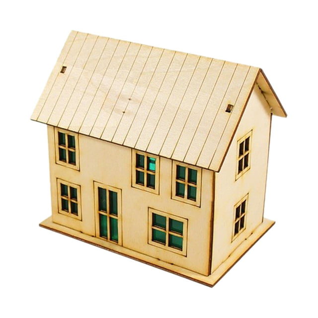 TISHITA 1/72 3D Miniature House Model for Teens Adults Landscape Layout Unique Gifts Style B