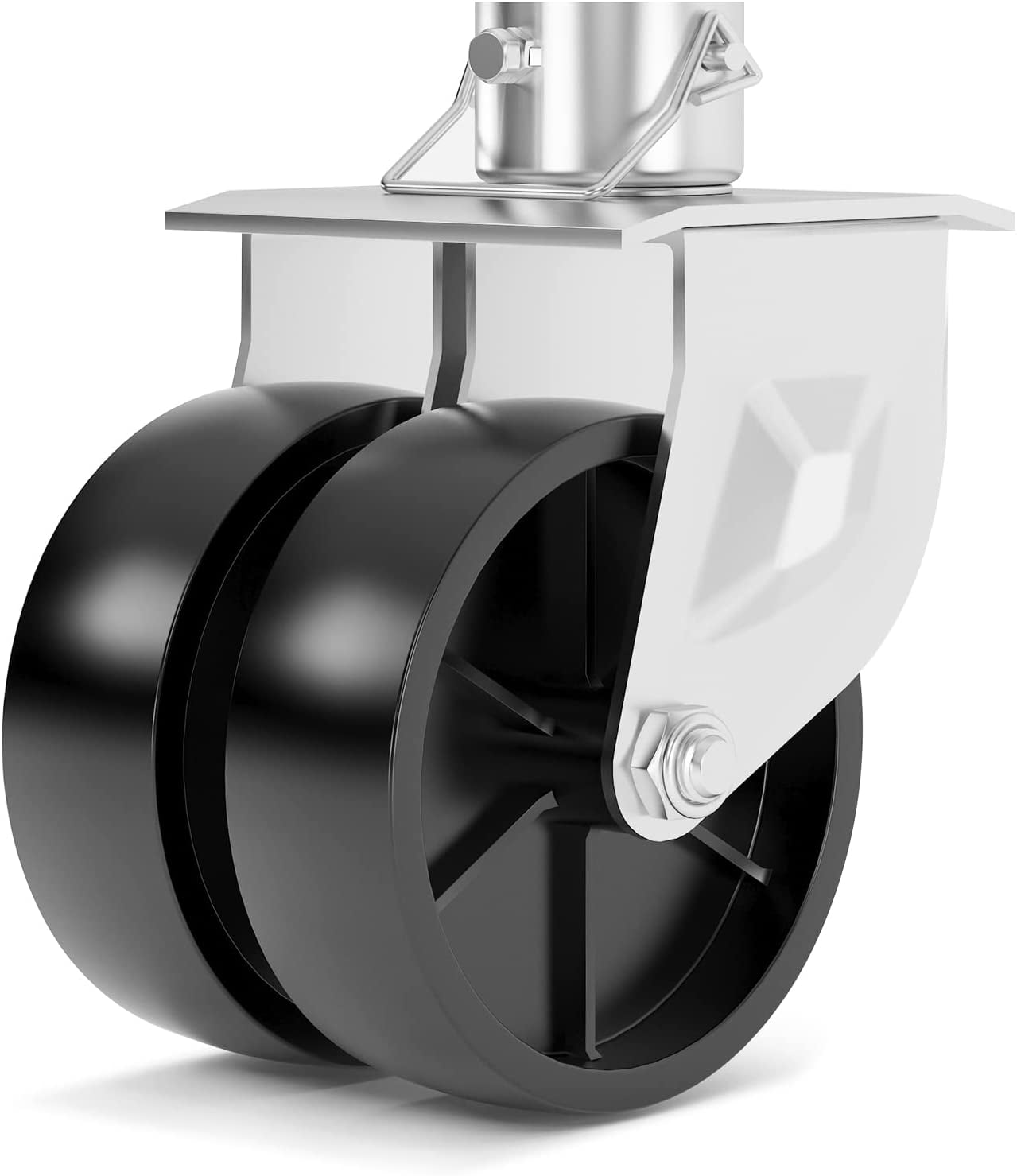 Trailer Jack Wheel Replacement 2000 lbs, 6" Trailer Jack Foot Wheel