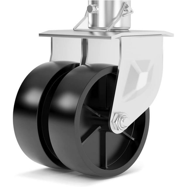 Trailer Jack Wheel Replacement 2000 lbs, 6" Trailer Jack Foot Wheel