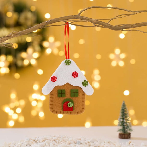Fiudx Adorno Colgante de Campanas, Diseño de Estrella de Cinco Puntas, Vibrante Decoración para Árbol de Navidad, Accesorio Festivo, Perfecto para El Hogar y La Oficina, Tamaño 13 X 11 Cm, Incluye 1