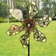 thumbnail image 5 of Luminoso Molino de Metal, Ventilador de Exterior, Colector de Viento, Estilo Moderno, Resistente al Clima, Decoración Jardín, Metal Duradero, Base de Madera, Colgante Exterior, Para Terraza,, 5 of 9