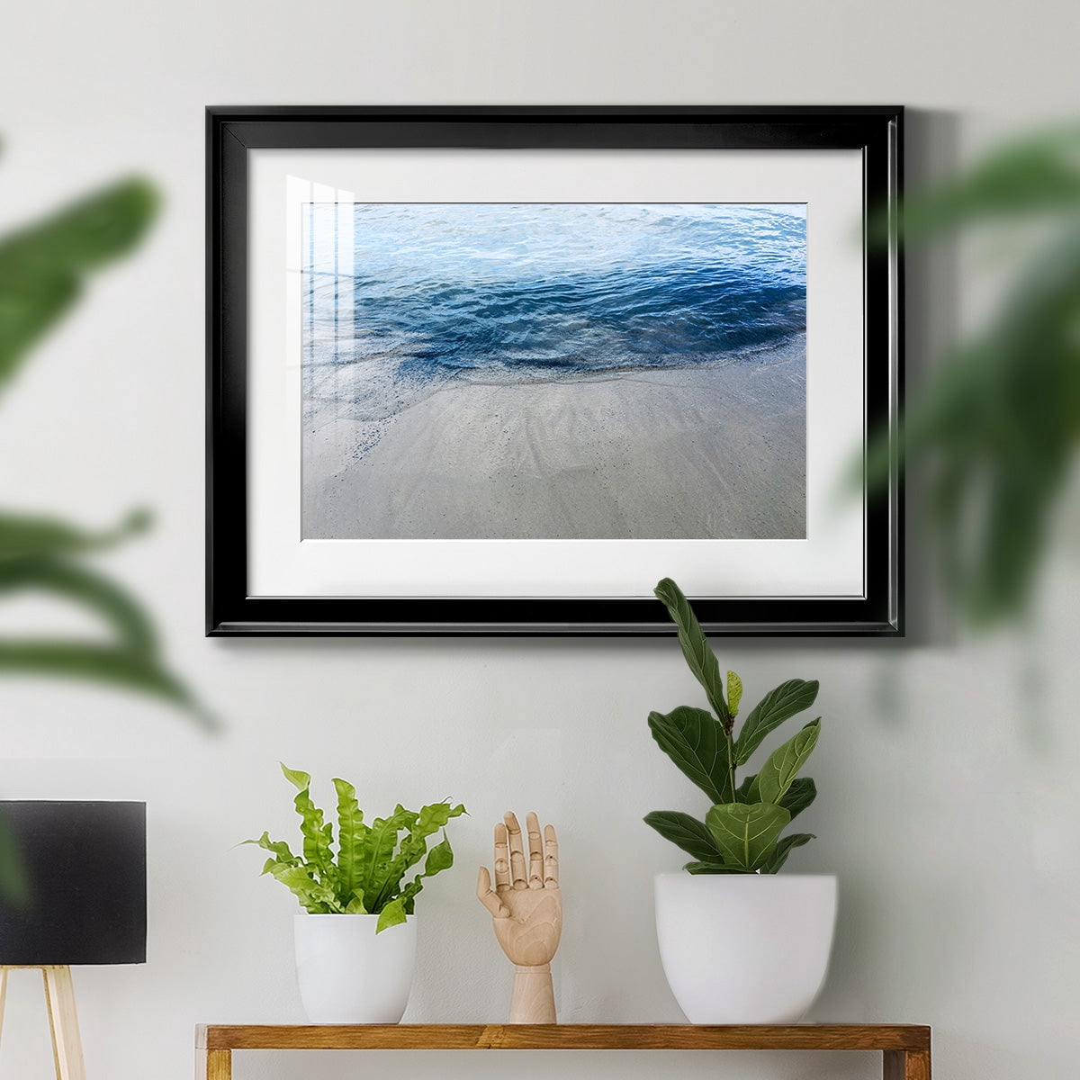 Aegean Blue Water Premium Framed Print - Ready to Hang