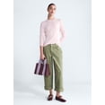 thumbnail image 2 of Free Assembly Women's and Women's Plus Cashmere Sweater with Long Sleeves, Sizes XS-4X, 2 of 6