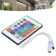 thumbnail image 3 of 24 Key IR Remote Controller, Universal Dimmer Easy To Use  for Soft Light Strip for Wall Washer Lamp for Point Light Source, 3 of 8