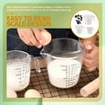 thumbnail image 5 of NICEXMAS 20Pcs Liquid Measuring Cups Set for Home Use with Clear Scale and Tip Mouth Black, 5 of 7