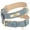 Blue, variant on Beirui Personalized Leather Dog Collars Adjustable with Customized Name & Number Engraved Brass Buckle