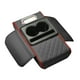 thumbnail image 1 of Funda para reposabrazos de coche con 2 bolsas de almacenamiento, portavasos, ranura para pañuelos y ranura para teléfono, para sedanes y accesorios de coche, organizadores de interior., 1 of 3