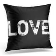 thumbnail image 1 of Funda de Almohada Corazón Amor ABPHQTO en Negro 40x40 cm, 1 of 1