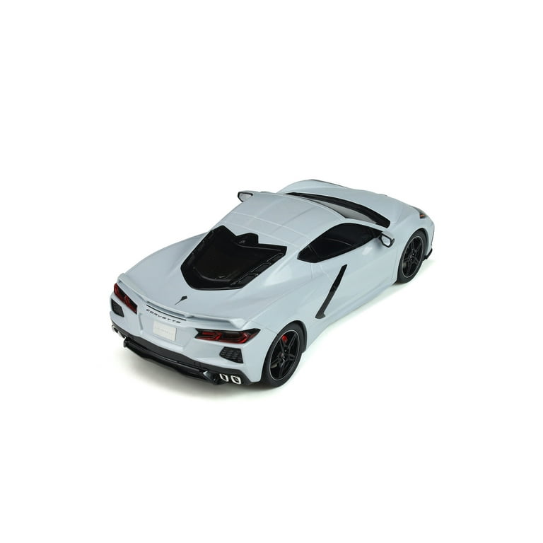 2020 Chevy Corvette C8, Ceramic Gray Metallic - GT Spirit GT835