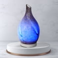 thumbnail image 2 of Aromar 100 mL Rotating Glass Amphora Design Ultrasonic Aroma Oil Diffuser (Abstract Blue), 2 of 2