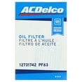 thumbnail image 2 of ACDelco PF63 Original Equipment Engine Oil Filter, 2 of 5