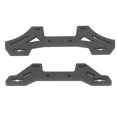 thumbnail image 1 of RC Shock Damper Tower Mount, Lightweight Black RC Front Rear Shock Tower Plate Carbon Fiber  for 1/10 RC Car, 1 of 8
