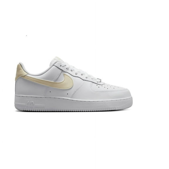 Men's Nike Air Force 1 '07 White/LT Khaki-White (FJ4146 111) - 8