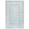 thumbnail image 1 of Trans-Ocean Importe RTOR8704004 Liora Manne Rialto Frontière Tapis Intérieur & Extérieur&44; Aqua - 23 Po x 7 Pi 6 Po., 1 of 1