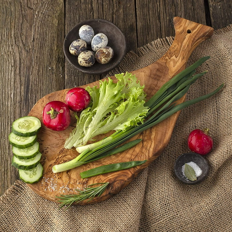 Wood Paddle Cutting Board, 12 Mini Wooden Cheese & Serving Board, Kitchen  Chopping Board