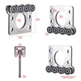 thumbnail image 2 of Rodillos de montaje Trolley Fuperoo de 8 ruedas para Strut Channel, 2 of 6