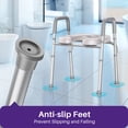 thumbnail image 6 of KEKOY Toilet Seat Riser for Seniors, Raised Toilet Seat with Handles, FSA HSA Eligible 400lb Elevated Toilet Risers, Tool-Free Assembly with Adjustable Height & Width, 6 of 10