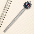 thumbnail image 3 of Flamingo Book Lovers' Vintage Silver Lace-Edged Bookmark: a Stylish Reading Accessory, 3 of 5