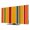 Mustard Yellow, Terracotta, variant on TV Cover Indoor, Vertical Striped Stretch TV Dust Cover Television Screen Protector, Retro Minimalist Lines Rustic Boho Elastic Polyester Display Covers, Monitor Slipcover for LED LCD TVs 24 Inch