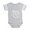 Heather Gray, variant on CafePress - Gothic Skull Initial Q - Cute Infant Baby Football Bodysuit
