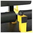 thumbnail image 2 of Soozier 3-in-1 Padded Push Up Sit Up Deep Sissy Squat Machine Home Gym Fitness Equipment, Yellow, 2 of 8