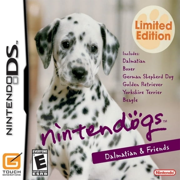 DS Game Cartridges N1ntendogs: Dalmatian & Friends US Version,DS Game Card for NDS 3DS DSI DS