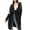Black, variant on Vedolay Womens Cardigans Lightweight Button Down Long Sleeve Soft Knit Cardigan Coat 2023 Gray,L