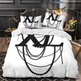 thumbnail image 3 of Home Bedding Cover Set Luxury Pattern Duvet Cover Quilt Cover Set Bed Gift Designable,Queen (90"x90"), 3 of 5
