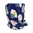 thumbnail image 2 of KLL Mom And Baby Owls Pirnt Wicking Running Beanie Head Wrap Cycling Bandana for Men Women, 2 of 8