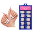 thumbnail image 2 of 100 piezas de uñas postizas de ataúd, puntas de uñas postizas herramientas de belleza de manicura puntas de uñas con funda para arte - 06 Salvador Consejos para uñas falsas de bailarina, 2 of 5