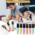 thumbnail image 5 of Neon Chalk Markers Set,1 Pack with Reversible Tips (Chisel and Bullet) for Glass, Windows Non Porous Surfaces Vibrant Fluorescent Colors for Art Craft Projects,4 Colors 5ml(Purple), 5 of 7